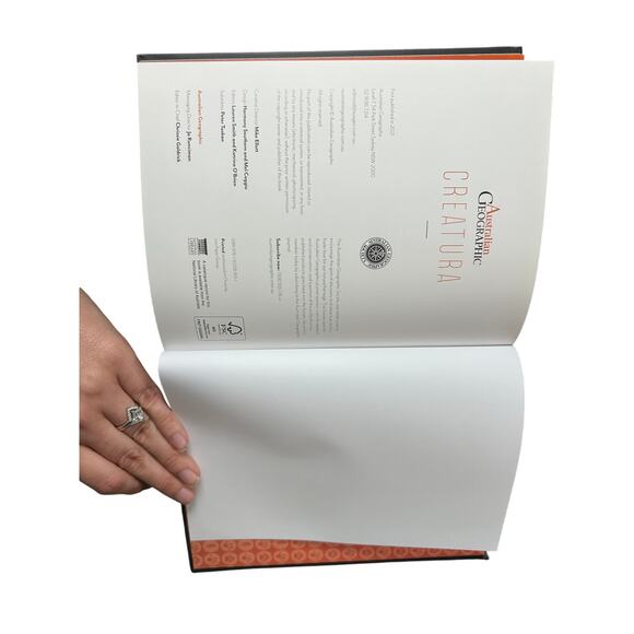 Australian Geographic- Creatura- 109 pages- preowned book- animals 2021 - Picture 3 of 6